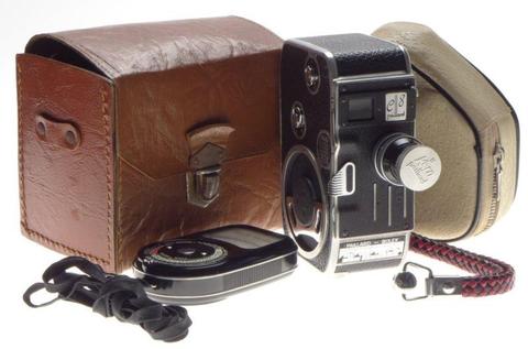 Bolex Paillard 8mm vintage movie film camera Yvar 1:1.9 f=13mm compact lens