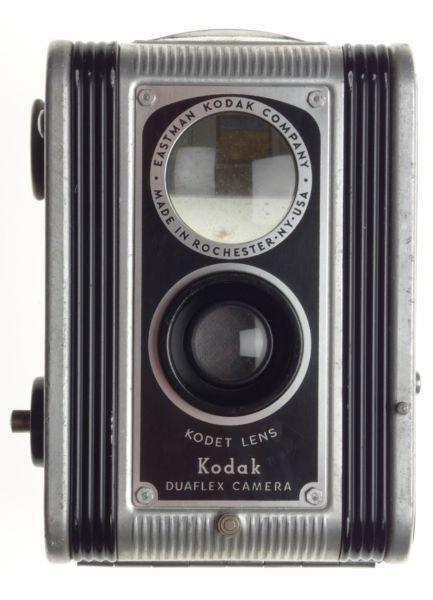 DUAFLEX Kodak camera vintage film camera unusual looking