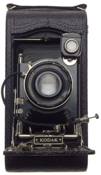 KODAK 3a ILEX Universal Anastigmat f6.8 folding camera with plate film holder unusual