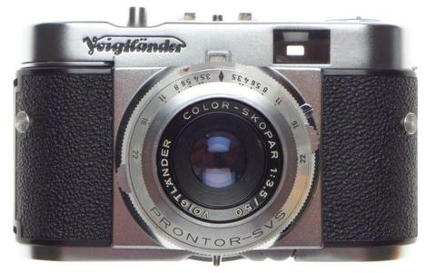 VOIGTLANDER Vito B vintage film camera Color-Skopar 1:3.5 f=50mm lens Prontor-SVS shutter
