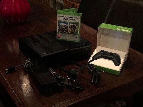 Like New, Matt Black Xbox one with Wireless Controller 2 latest Games & Headset included in sale