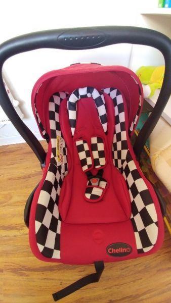 Baby carrier and car seat in one