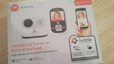 New Motorola monitor with wifi viewing