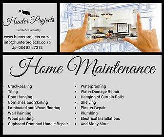 Home and Office Maintainence and Renovation