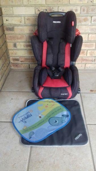 Recaro Young Sport Car Seat for sale