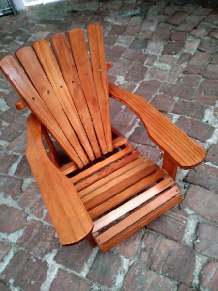 Kiddies wooden chair