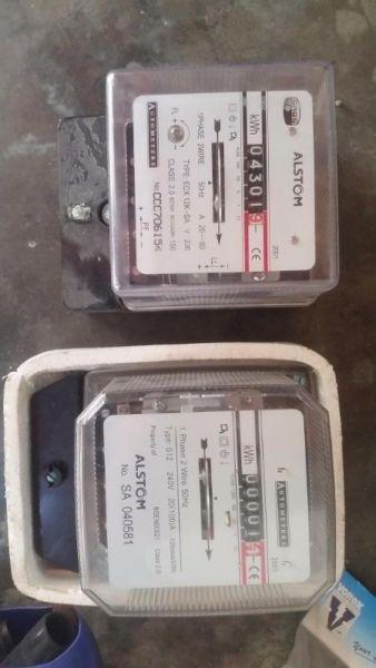 Electricity meters - two available
