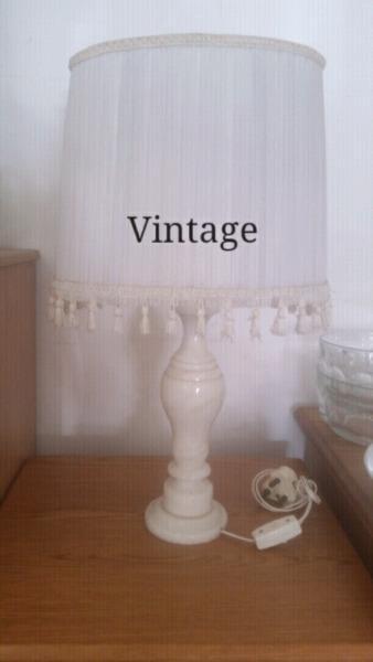 ✔ VINTAGE Table Lamp in Solid Marble