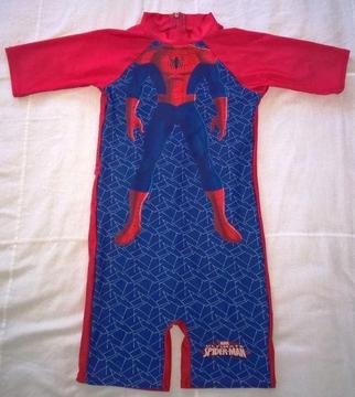 MARVEL SPIDERMAN ALL IN ONE SWIMMING COSTUME