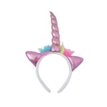 Unicorn alice bands pink