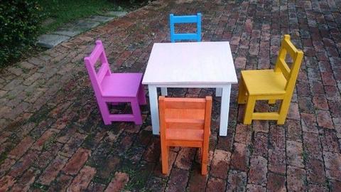 Wooden kiddies furniture for sale