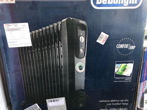 Delonghi 14Fin Oil Heater One Touch