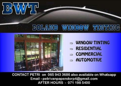 BOLAND WINDOW TINTING