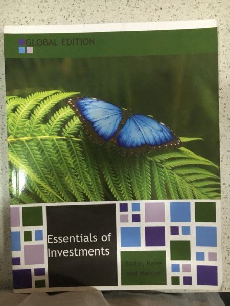 Essentials of investments (Investment Management 254 book)