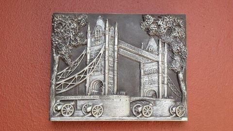 Wall plaque.Tower Bridge