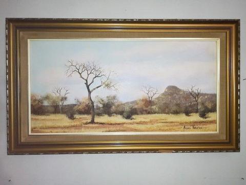 Painting by Andre Vorster