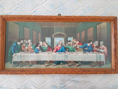 Last supper frame for sale - R200