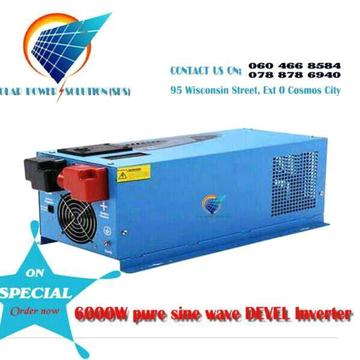SPECIAL 6KW Pure sine wave inverter at cheap price