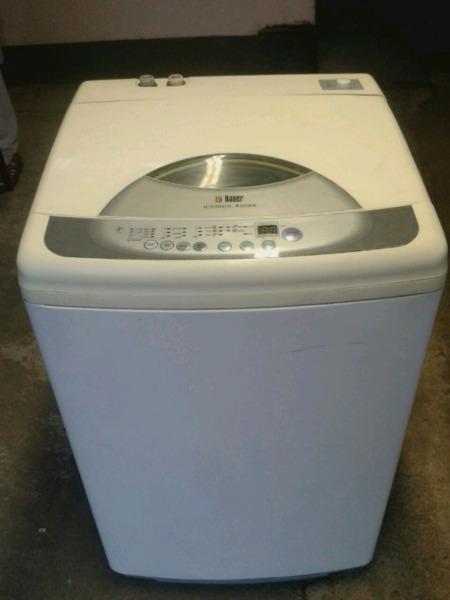 10kg bauer washing machine with free delivery