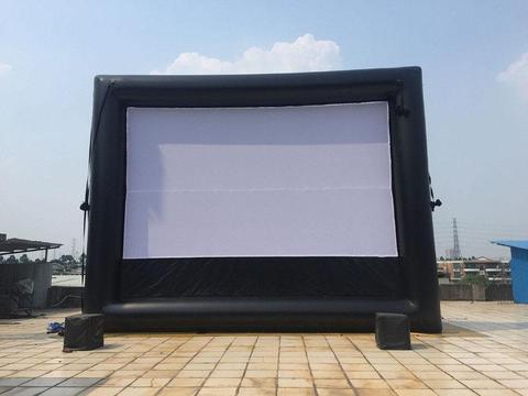 Inflatable Movie screens for Rear and front projection
