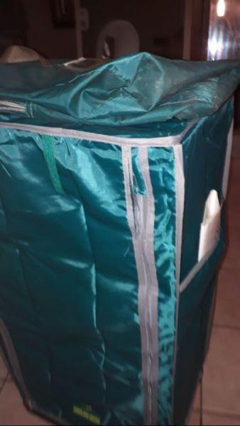 Collapsible camping cupboard (for kitchen or tent)