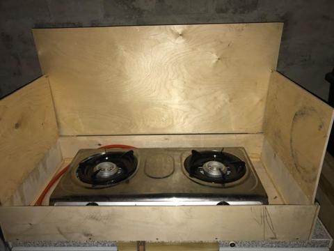 Stainless Steel Gas stove 2 plate