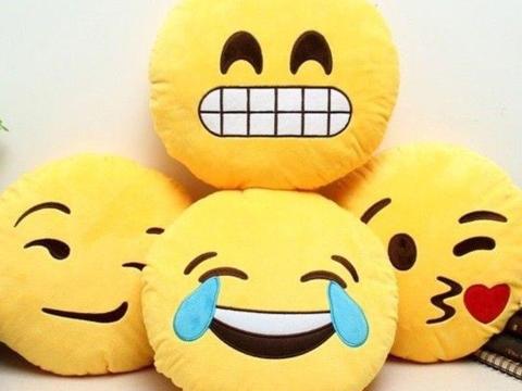 Emoji slippers and emoji pillows