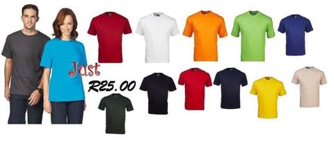 Blank T-Shirts, Plain T-Shirts, T-Shirt Printing, Embroidery Services, Uniforms