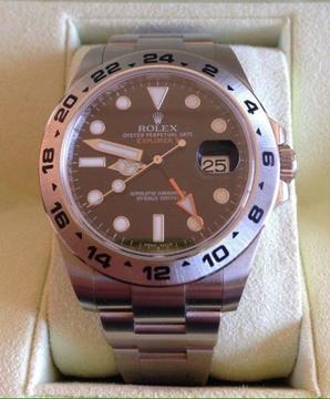 Rolex Explorer II 216570. 42mm. Like new. Box and all papers. Extra link fitted, for a large wrist