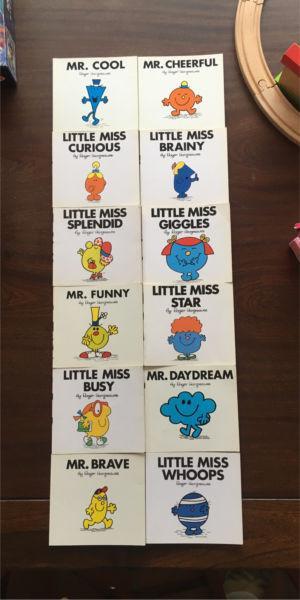 Little Miss & Mr Men books