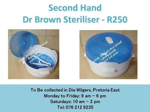Second Hand Dr Brown Steriliser