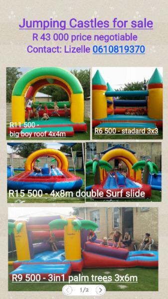 Jumping Castles for sale R43000