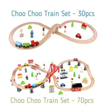 Choo Choo Train Set (Available in 70pcs & 30pcs)