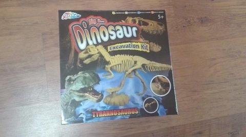 Dinosaur excavation kit