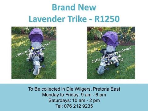 Brand New Lavender Trike