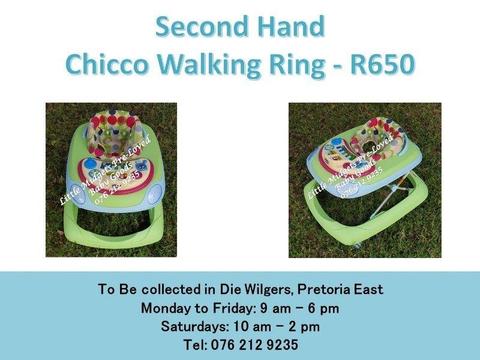 Second Hand Chicco Walking Ring