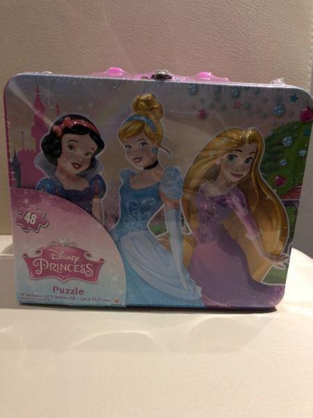 Disney Princess Puzzle in a Tin