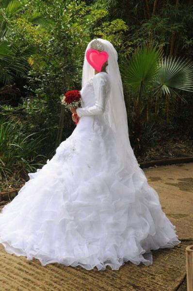 Syria import wedding dress