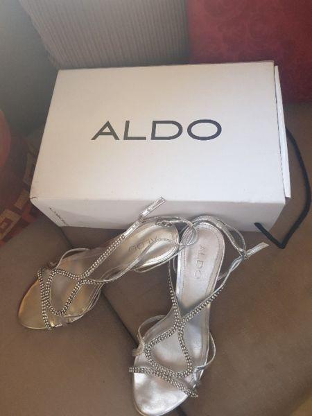 Silver Aldo shoes