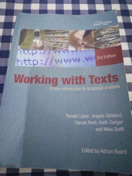 Unisa bed english~ working with texts