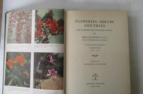 FLOWEING SHRUBS AND TREES FOR GARDENS IN SOUTHERN AFRICA - SIMA ELIOVSON - AS PER SCAN