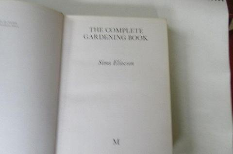 THE COMPLETE GARDENING BOOK - SIMA ELIOVSON - AS PER SCAN