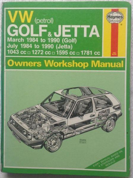 VW GOLF & JETTA Owners Workshop Manual (Petrol) - Hardcover