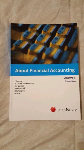 About Financial Accounting volume 1 6th edition