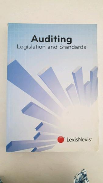 Auditing Legislation and Standards UNISA Textbook for sale