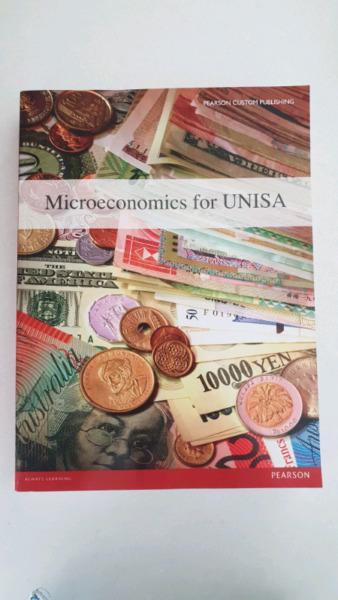 Microeconomics UNISA Textbook for sale
