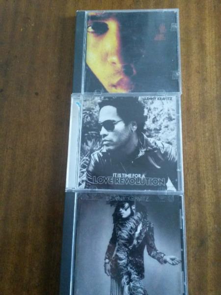 3 Lenny Kravitz CDs R260 negotiable