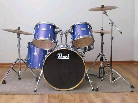 GIVE AWAY PRICE !!! AWESOME PEARL VISION Birchwood semi pro drumset.NO MARKETERS