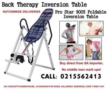 Inversion table/Foldable/ Back pain relief