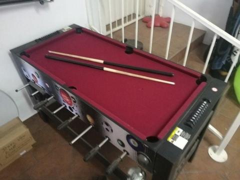 Foosball / Pool Table Combo for Sale